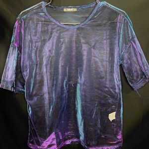 Unicorn Color See through Top